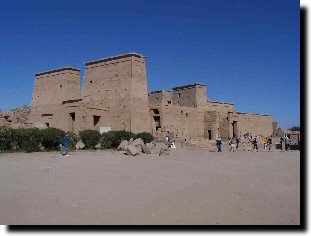 Le temple de Philae ddi  la desse Isis
